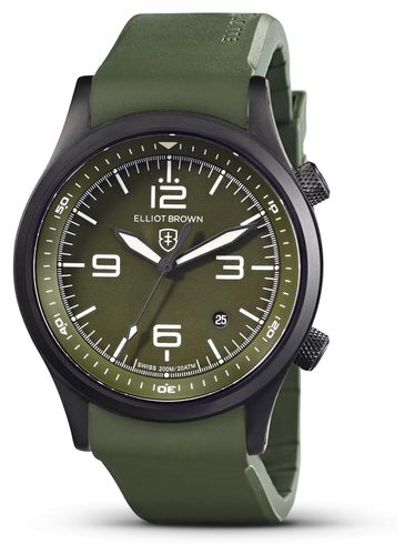 R04 Canford Quartz (44mm) Matt Dark Watch - Elliot Brown - Modalova