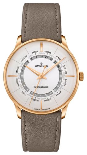 Meister Worldtimer Automatic (40.4mm) Watch - Junghans - Modalova