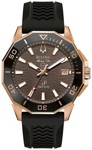 B421 Marine Star Quartz (43mm) Patterned Dial Watch - Bulova - Modalova