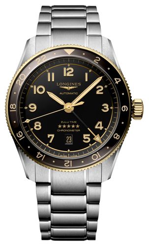 L38125536 Spirit Zulu Time GMT Automatic (42mm) Watch - LONGINES - Modalova