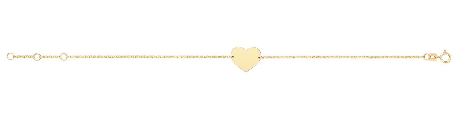 BR668 Ladies 7"" Heart ID Jewellery - James Moore TH - Modalova