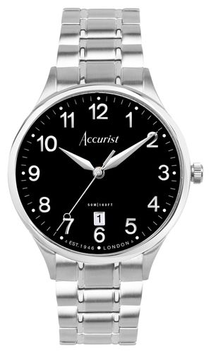 Classic Mens | Dial | Stainless Steel Watch - Accurist - Modalova