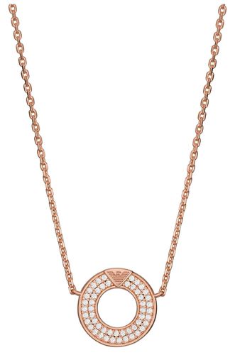 EG3588221 Women's Crystal-Set Rose Gold-Tone Jewellery - Emporio Armani - Modalova