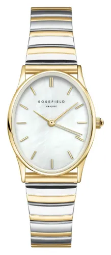 OVWDSG-OV17 Oval (24mm) Mother-of-Pearl Dial Watch - Rosefield - Modalova