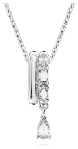 Dextera Pendant Necklace Rhodium Plated Jewellery - Swarovski - Modalova