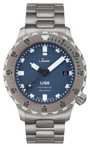 H LINK U50 B TEGIMENT Automatic (41mm) Matt- Watch - Sinn - Modalova