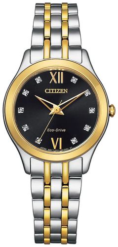 EM1014-50E Women's Silhouette Diamond | Eco-Drive | Watch - Citizen - Modalova