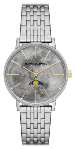 AX5585 Women's | Moonphase Dial | Watch - Armani Exchange - Modalova