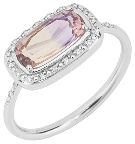 GR609 56 Diamond and Ametrine Jewellery - Elements Gold - Modalova