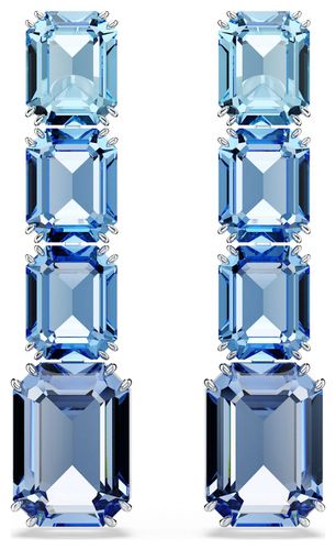 Millenia Drop Earrings Octagon Cut Jewellery - Swarovski - Modalova