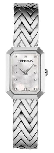 B19 Women's OctogÃ´ne (20.4mm) Mother-of-Pearl Watch - Herbelin - Modalova