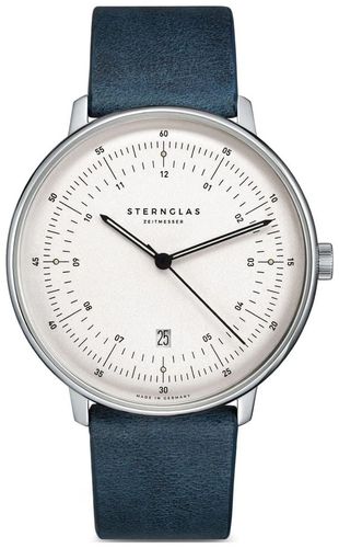 S01-HH10-VI13 Hamburg Quartz (42mm) White Dial / Watch - STERNGLAS - Modalova