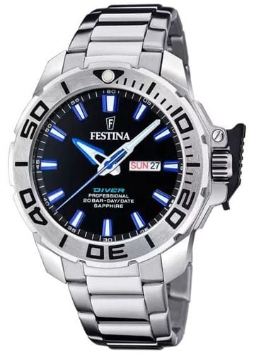 F20665/3 Diver Professional Day/Date (46.3mm) Watch - Festina - Modalova