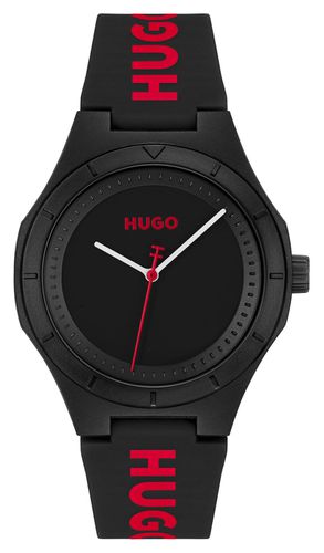 Men's #LIT (42mm) Dial / Silicone Watch - HUGO - Modalova