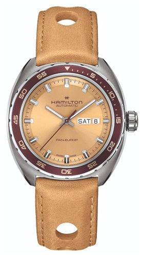 H35435820 American Classic Pan Europ Day-Date Watch - Hamilton - Modalova