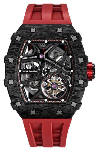 TB8209CF-02 Elemental Series Carbon Fibre Watch - TSAR BOMBA - Modalova