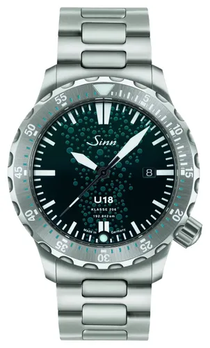 U18 Submarine Steel Limited Edition (44mm) Watch - Sinn - Modalova