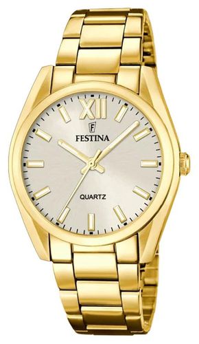 F20640/1 Women's -Toned Bracelet Watch - Festina - Modalova