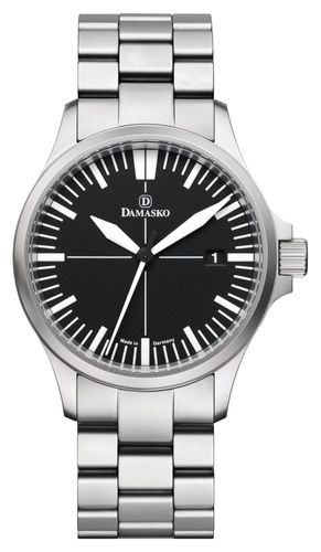 DK32 STEEL BRACELET DK32 Three-Hand Manufacture Watch - Damasko - Modalova