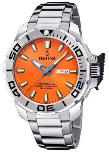 F20665/5 Diver Professional Day/Date (46.3mm) Watch - Festina - Modalova