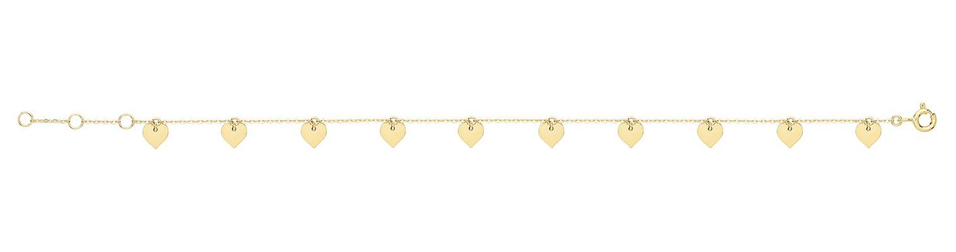 BR627 Women's Heart Charms Jewellery - James Moore TH - Modalova