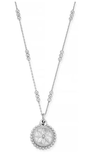 SNTBB3226 Triple Bobble Chain Wandering Free Necklace Jewellery - ChloBo - Modalova