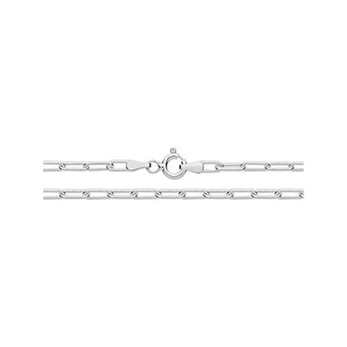 G1372/10 Silver Paper Chain Anklet Jewellery - James Moore TH - Modalova