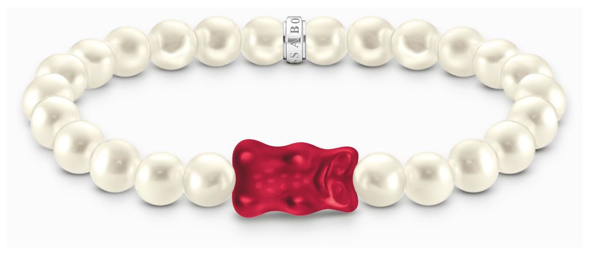 A2154-017-10-L15 x HARIBO Red Goldbear Pearl Jewellery - Thomas Sabo - Modalova