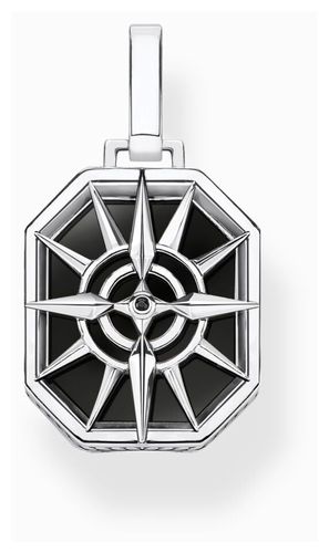 PE911-641-11 Compass Pendant Onyx and Jewellery - Thomas Sabo - Modalova