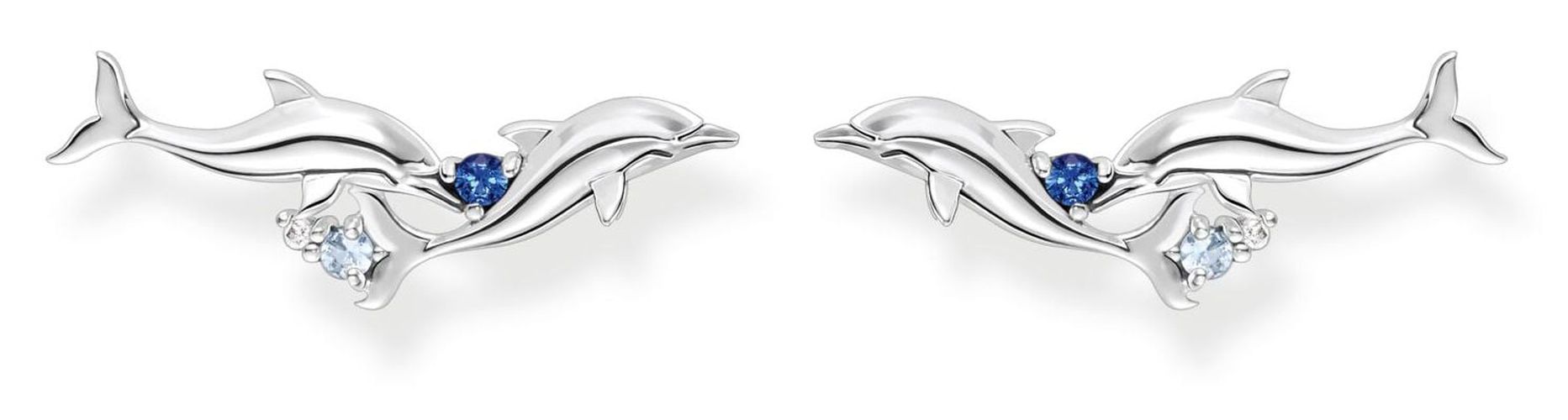 H2232-644-1 Ear Climber Dolphin Jewellery - Thomas Sabo - Modalova