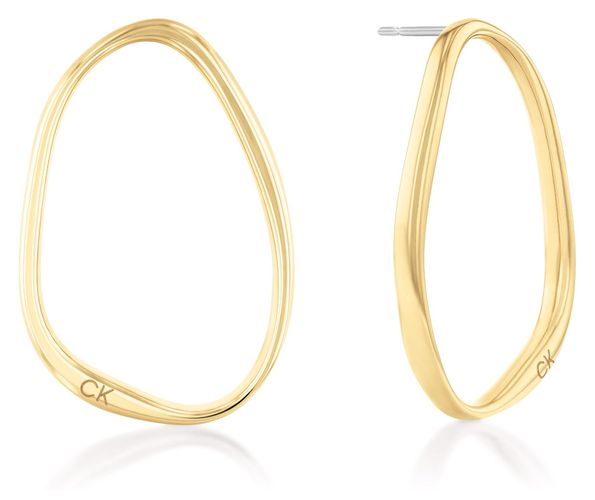 Women's Elongated Drops Earrings Gold Jewellery - Calvin Klein - Modalova