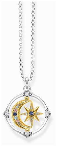 KE1983-556-7-L70 Necklace Star And Moon Gold Jewellery - Thomas Sabo - Modalova