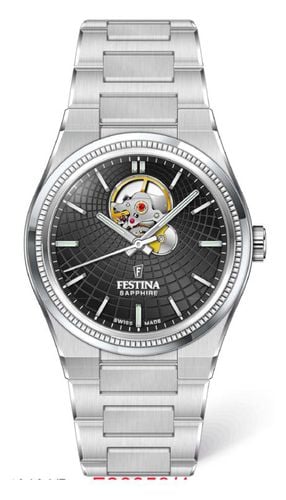 F20053/4 Swiss Made RivÃ© Open Heart Automatic (40mm Watch - Festina - Modalova