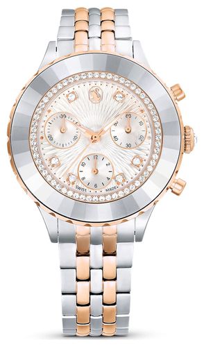 Octea Chrono (37mm) Dial / Two-Tone Watch - Swarovski - Modalova