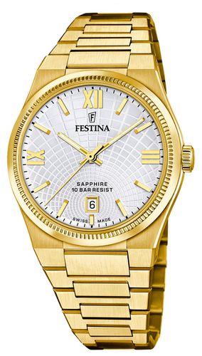 F20057/1 Swiss Made RivÃ© Quartz (40mm) Dial Watch - Festina - Modalova