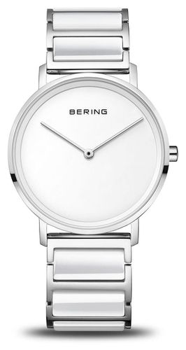 Women's Ceramic Dial / Stainless Watch - Bering - Modalova