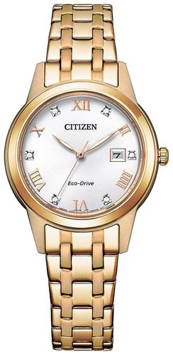 FE1243-83A Women's Silhouette Crystal | Eco-Drive | Watch - Citizen - Modalova