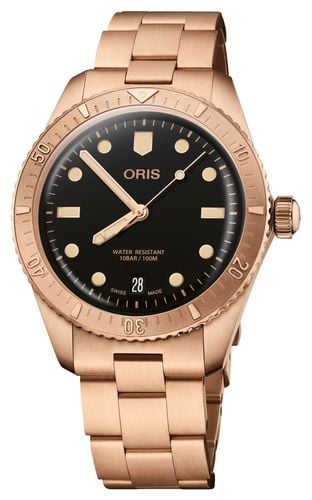 Divers Sixty-Five Cotton Watch - ORIS - Modalova