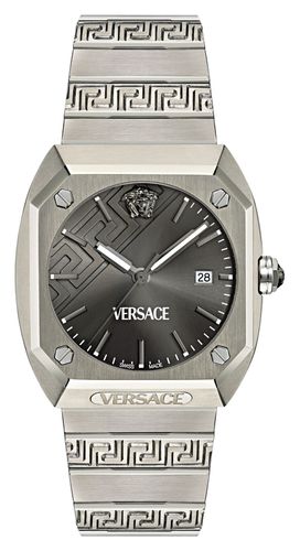 VE8F00524 ANTARES (41.5mm) Dial / Titanium Watch - Versace - Modalova