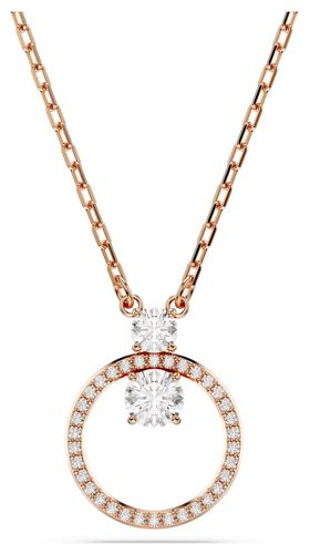 Constella Pendant Necklace White Crystals Jewellery - Swarovski - Modalova