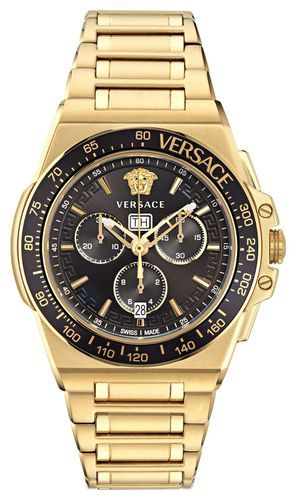 VE7H00623 Men's Greca Extreme Chrono (45mm) Watch - Versace - Modalova