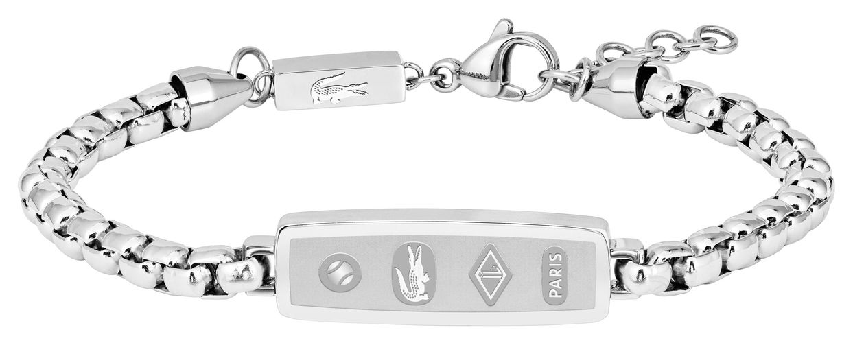 DISTRICT stainless steel chain link bracelet Jewellery - Lacoste - Modalova