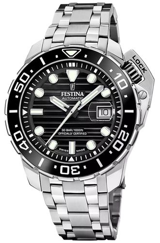 F20043/6 Swiss Made Automatic COSC Diver (47.3mm) Watch - Festina - Modalova