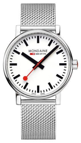 MSE.40110.SM Official Swiss Railways Evo2 (40mm) Watch - Mondaine - Modalova