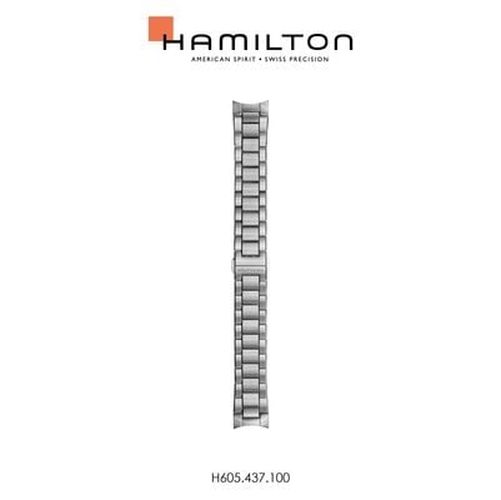 H695437100 Bracelet Only For Broadway GMT Watch - Hamilton Straps - Modalova
