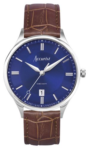 Classic Mens | Dial | Leather Watch - Accurist - Modalova