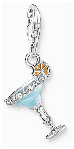 Blue Cocktail Glass Charm | Sterling Jewellery - Thomas Sabo - Modalova