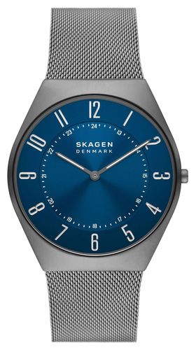 SKW6829 Men's Grenen | Dial | Gunmetal Steel Watch - Skagen - Modalova