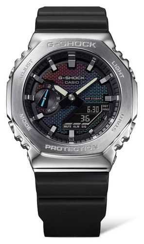 GM-2100RW-1AER G-Shock Metal Rainbow Brick Wall Series Watch - Casio - Modalova