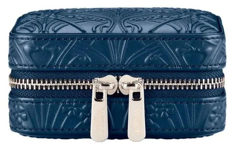 Liberty Small Travel Zip Case - Navy Jewellery - WOLF - Modalova